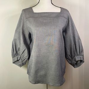 Lewit | Smock Ticking Stripe Top